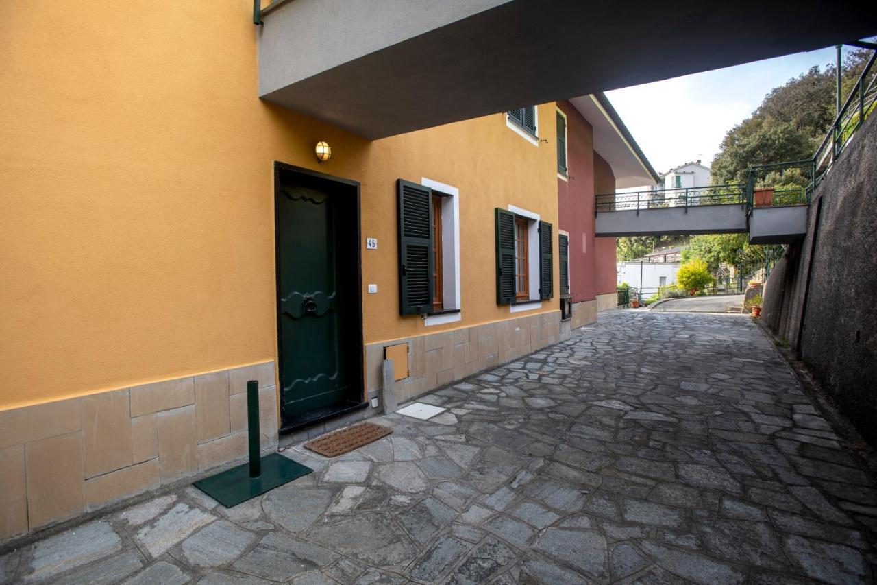 080 - La Villa Storica Il Vigneto 45B, Terrazza Sul Mare - Parcheggio Privato Gratis Moneglia Eksteriør bilde