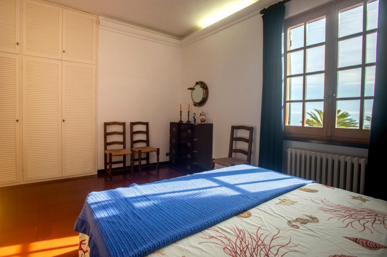080 - La Villa Storica Il Vigneto 45B, Terrazza Sul Mare - Parcheggio Privato Gratis Moneglia Eksteriør bilde