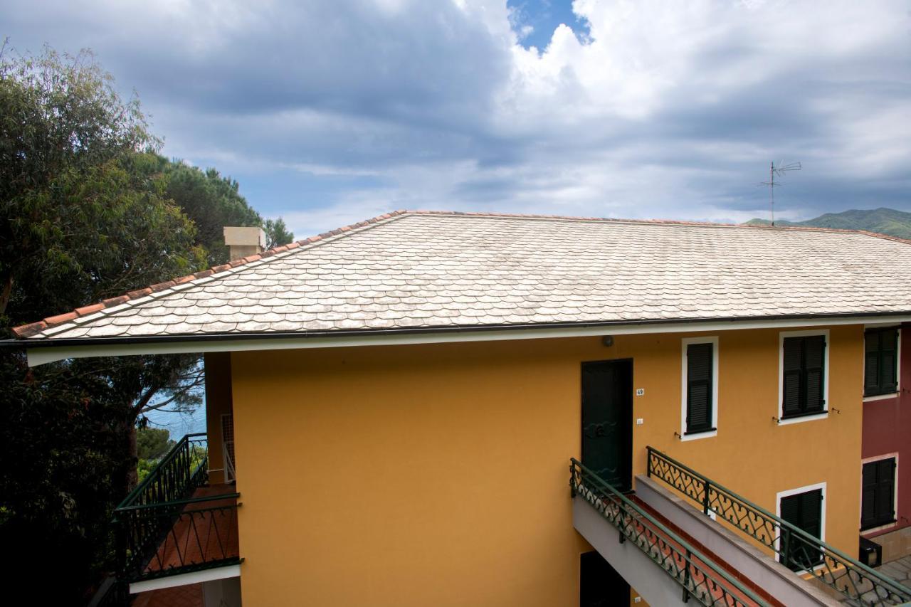 080 - La Villa Storica Il Vigneto 45B, Terrazza Sul Mare - Parcheggio Privato Gratis Moneglia Eksteriør bilde